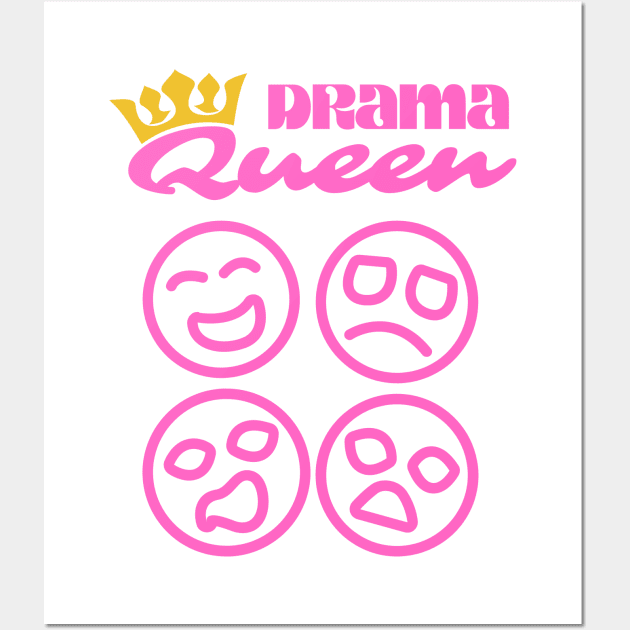 Drama Queen Wall Art by Goodprints